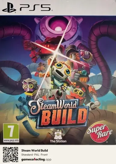 Steam World Build PlayStation 5, PAL box front