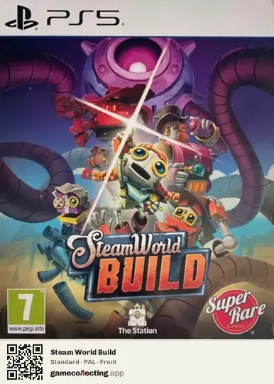 Steam World Build PlayStation 5, PAL box front