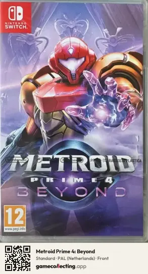 Metroid Prime 4: Beyond Nintendo Switch, Netherlands box front