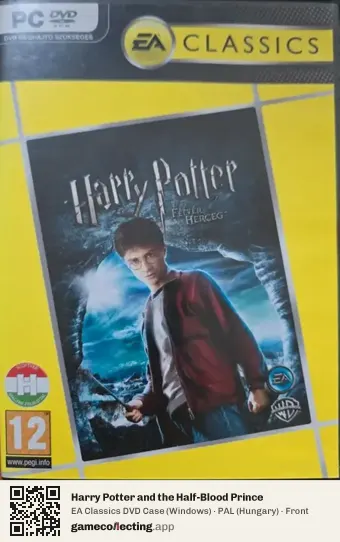 Harry Potter and the Half-Blood Prince Computer, Hungary box front