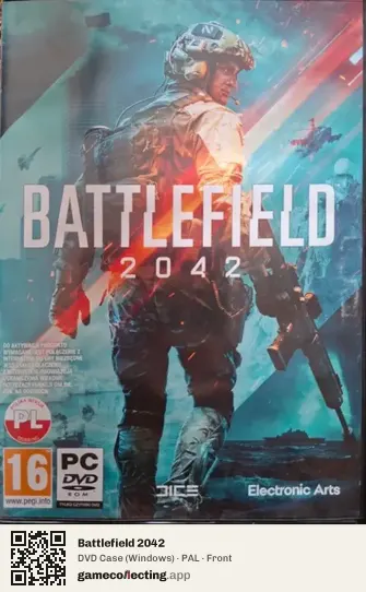 Battlefield 2042 Computer, PAL box front