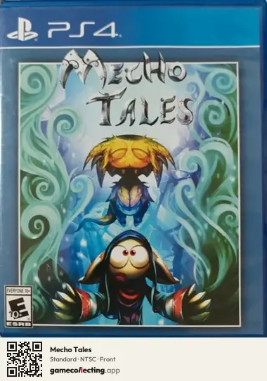 Mecho Tales PlayStation 4, NTSC box front