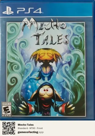 Mecho Tales PlayStation 4, NTSC box front