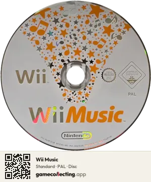 Wii Music Nintendo Wii, PAL disc