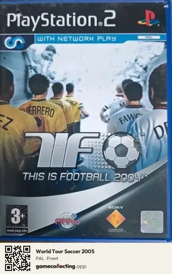 World Tour Soccer 2005 PlayStation 2, PAL box front