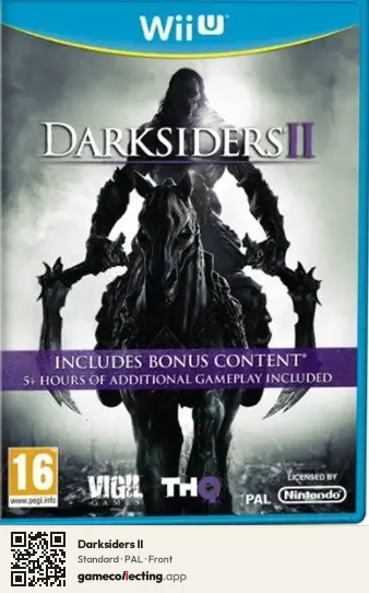Darksiders II Nintendo Wii U, PAL box front