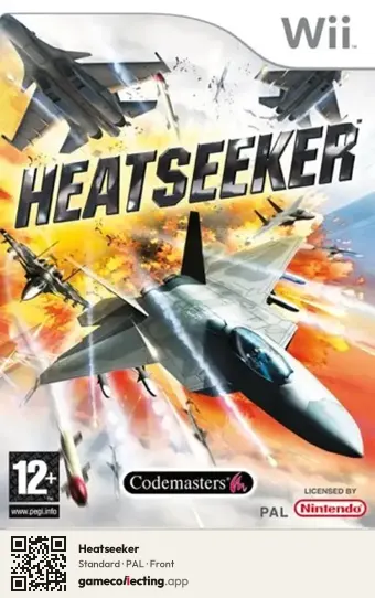 Heatseeker Nintendo Wii, PAL box front