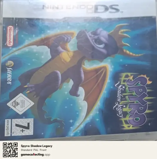 Spyro: Shadow Legacy Nintendo DS, PAL box front
