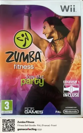 Zumba Fitness Nintendo Wii, France box front