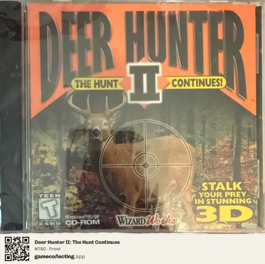 Deer Hunter II: The Hunt Continues Computer, NTSC box front