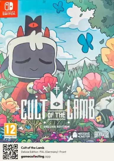 Cult of the Lamb Nintendo Switch, Germany box front