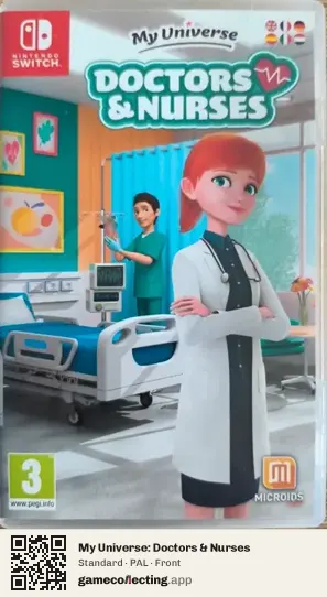 My Universe: Doctors & Nurses Nintendo Switch, PAL box front