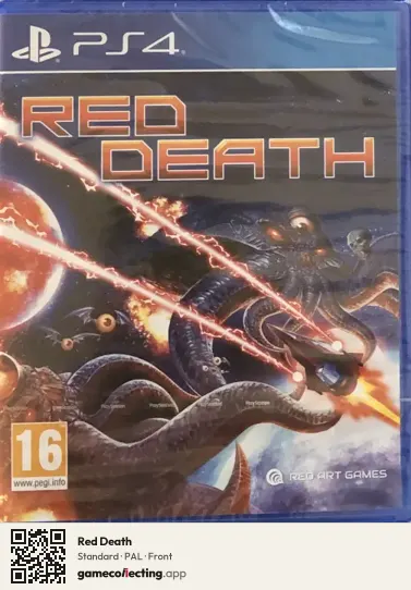 Red Death PlayStation 4, PAL box front