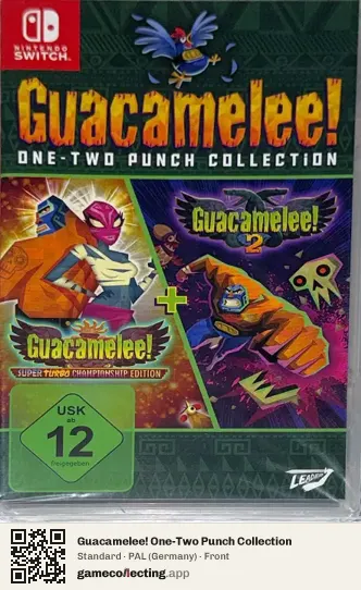 Guacamelee! One-Two Punch Collection Nintendo Switch, Germany box front