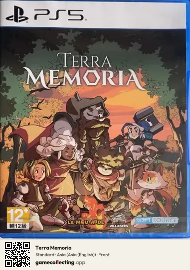 Terra Memoria PlayStation 5, Asia (English) box front