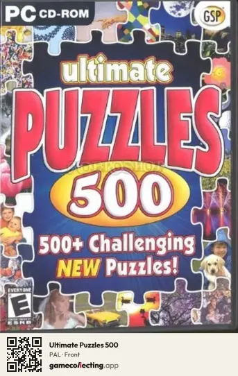 Ultimate Puzzles 500 Computer, PAL box front