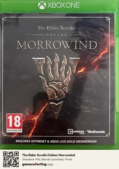 The Elder Scrolls Online: Morrowind Xbox One, Nordic countries box front