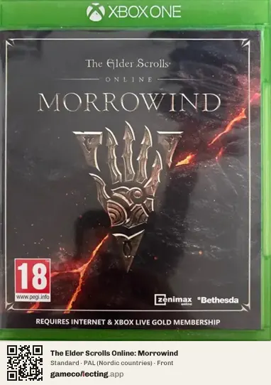 The Elder Scrolls Online: Morrowind Xbox One, Nordic countries box front