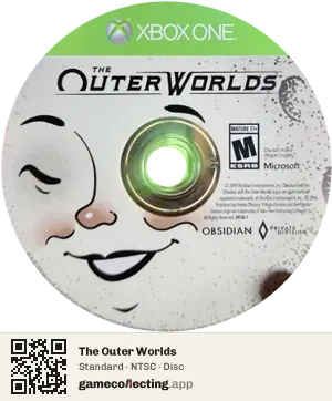 The Outer Worlds Xbox One, NTSC disc