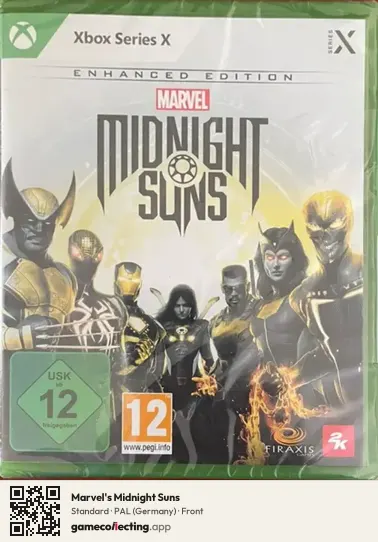 Marvel's Midnight Suns Xbox Series X, Germany box front