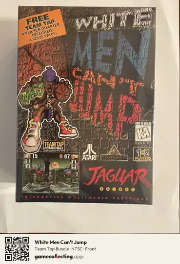 White Men Can't Jump Atari Jaguar, NTSC box front
