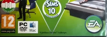 The Sims 3: High-End Loft Stuff, the PEGI square on its front