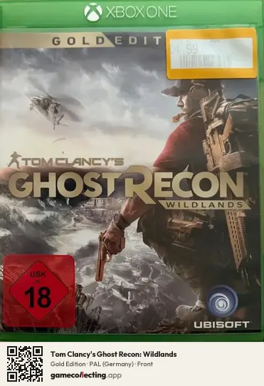 Tom Clancy's Ghost Recon: Wildlands Xbox One, Germany box front
