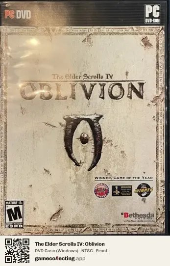 The Elder Scrolls IV: Oblivion Computer, NTSC box front