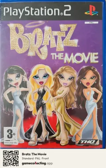 Bratz: The Movie PlayStation 2, PAL box front