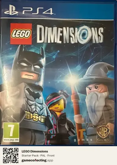 LEGO Dimensions PlayStation 4, PAL box front