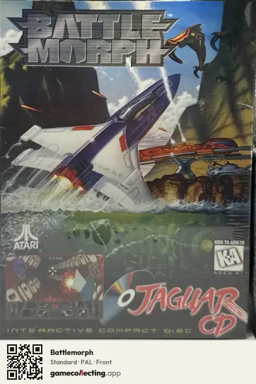 Battlemorph Atari Jaguar CD, PAL box front