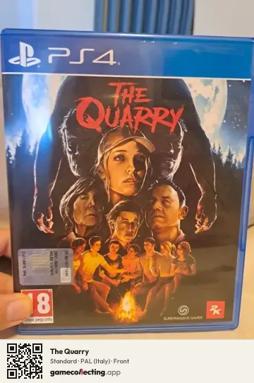 The Quarry PlayStation 4, Italy box front