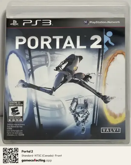 Portal 2 PlayStation 3, Canada box front