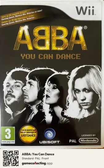 ABBA: You Can Dance Nintendo Wii, PAL box front