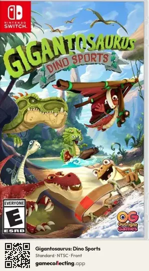 Gigantosaurus: Dino Sports Nintendo Switch, NTSC box front