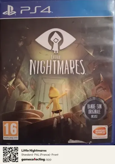 Little Nightmares PlayStation 4, France box front