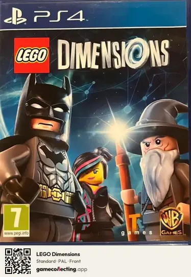 LEGO Dimensions PlayStation 4, PAL box front