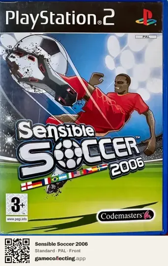 Sensible Soccer 2006 PlayStation 2, PAL box front