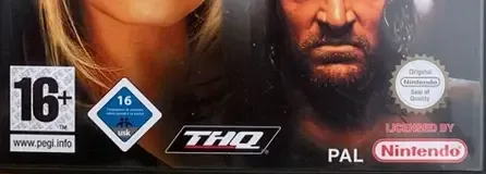 WWE Day of Reckoning, the PEGI square on its front