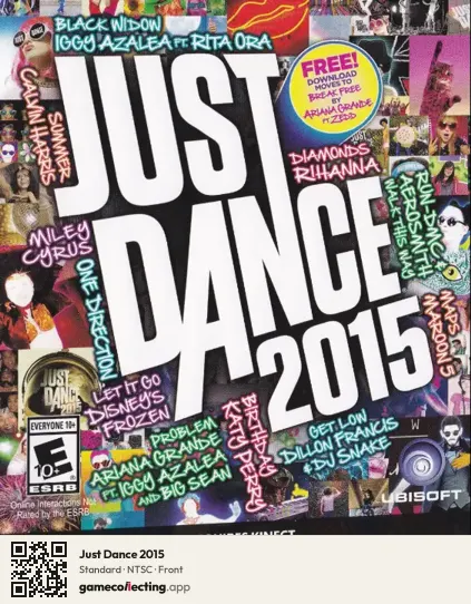 Just Dance 2015 Xbox One, NTSC box front
