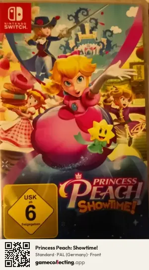Princess Peach: Showtime! Nintendo Switch, Germany box front