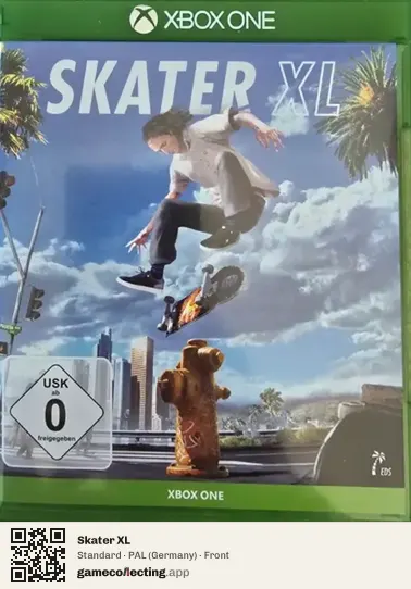 Skater XL Xbox One, Germany box front