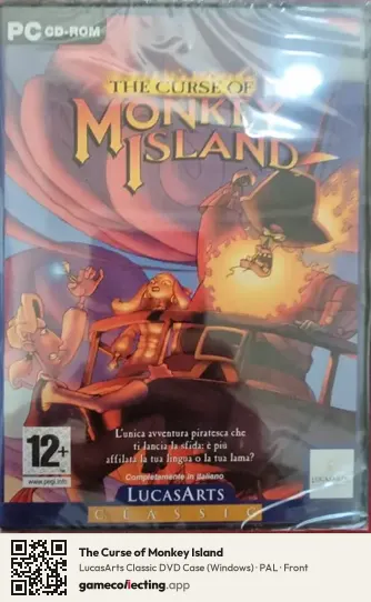 The Curse of Monkey Island Computer, PAL box front