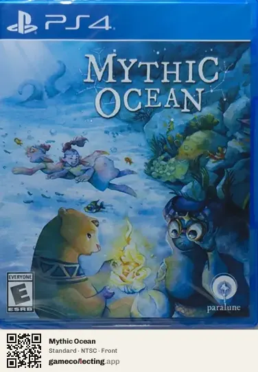 Mythic Ocean PlayStation 4, NTSC box front