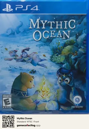 Mythic Ocean PlayStation 4, NTSC box front
