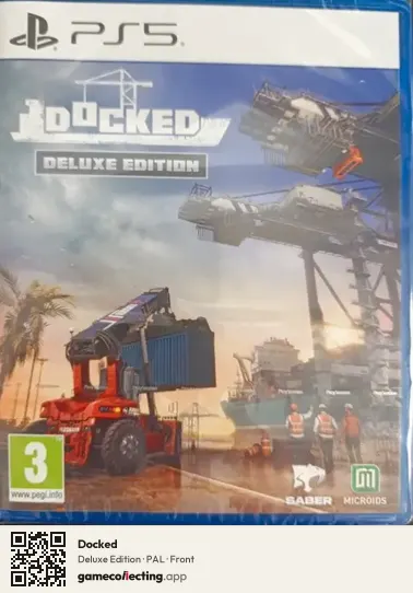 Docked PlayStation 5, PAL box front