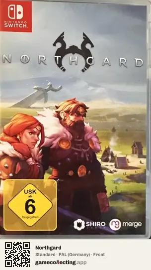 Northgard Nintendo Switch, Germany box front