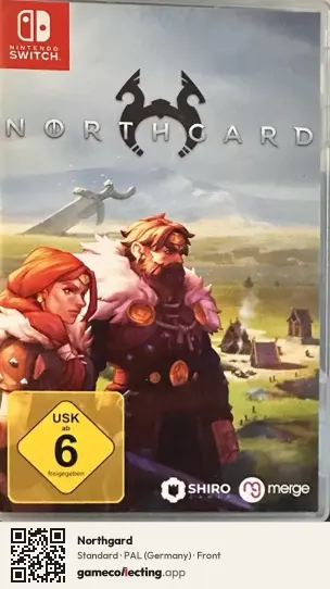 Northgard Nintendo Switch, Germany box front