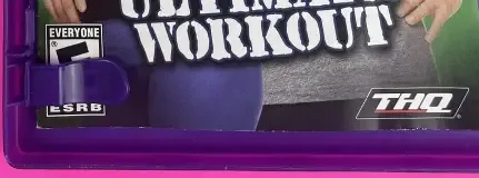 The Biggest Loser: Ultimate Workout, the ESRB box on its front