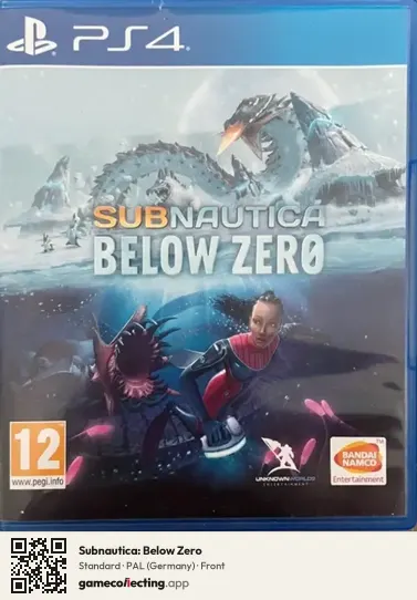 Subnautica: Below Zero PlayStation 4, Germany box front